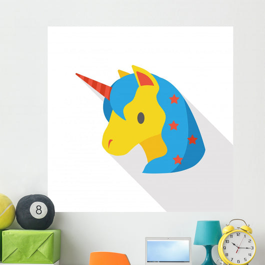 Fairy Tale Unicorn Flat Wall Decal