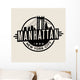 Manhattan Emblem NYC Wall Decal