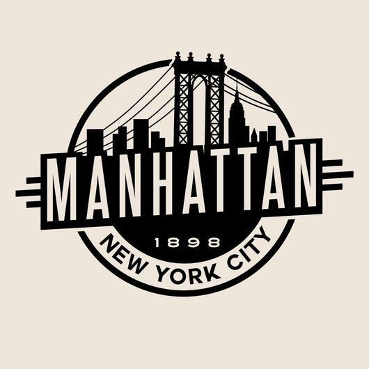 Manhattan Emblem NYC Wall Decal
