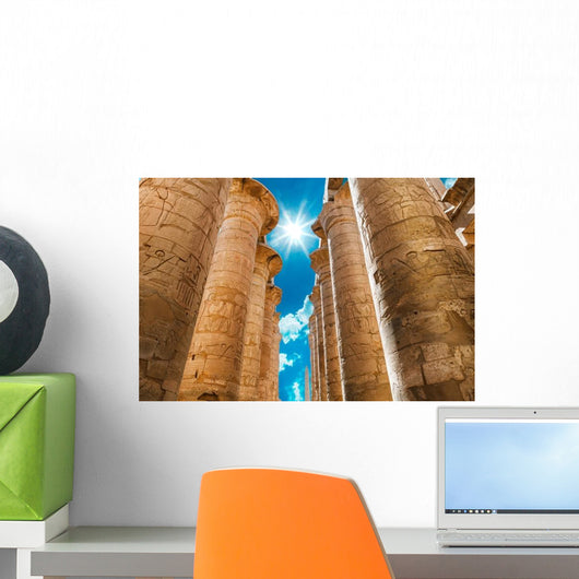 Africa Egypt Luxor Karnak Wall Decal