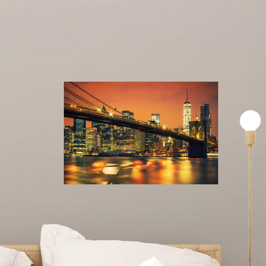 New York City Manhattan Wall Mural