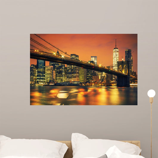 New York City Manhattan Wall Mural