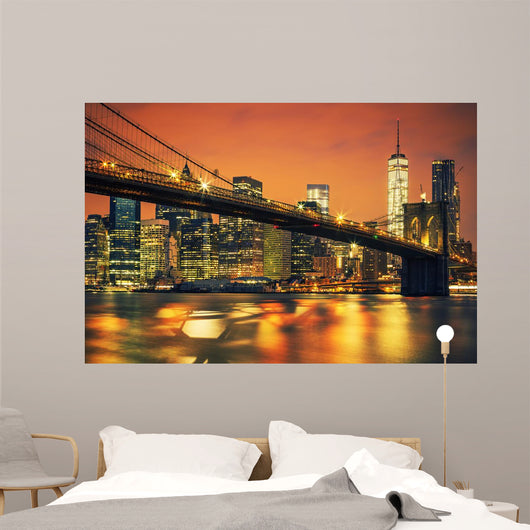 New York City Manhattan Wall Decal Design 2