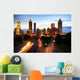 Atlanta Skyline Night Georgia Wall Decal