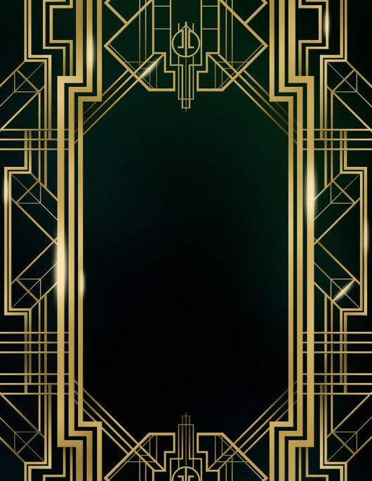Great Gatsby Art Deco Wall Decal