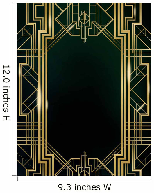 Great Gatsby Art Deco Wall Decal