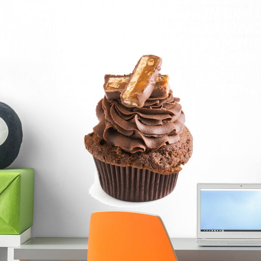 Chocolate Cupcake Wall Decal Design 1