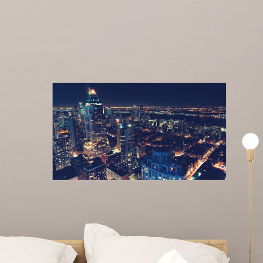 New York City Skyline Wall Decal