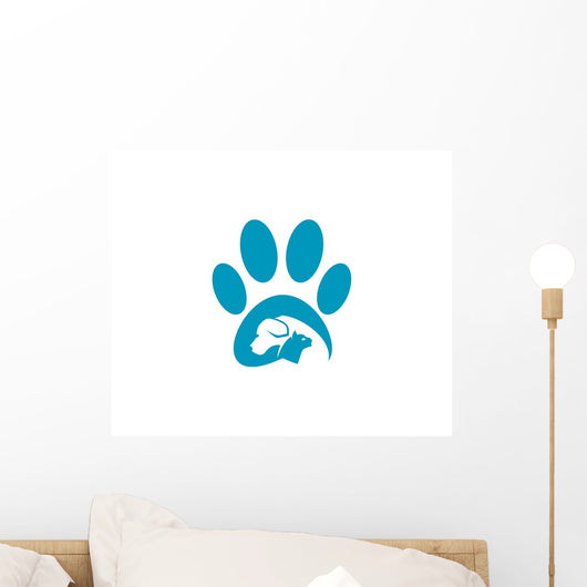 Pet Logo Wall Decal