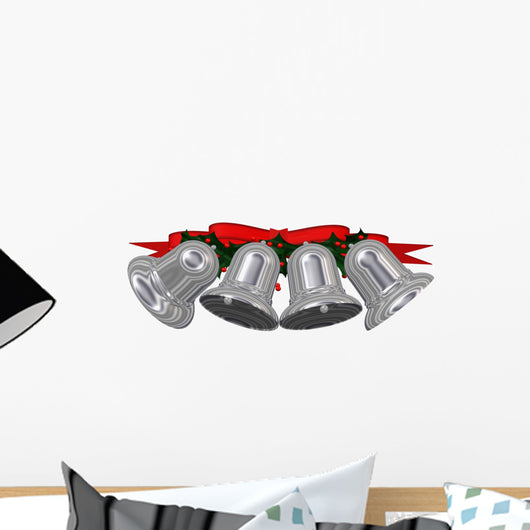 Silver Bells Wall Decal