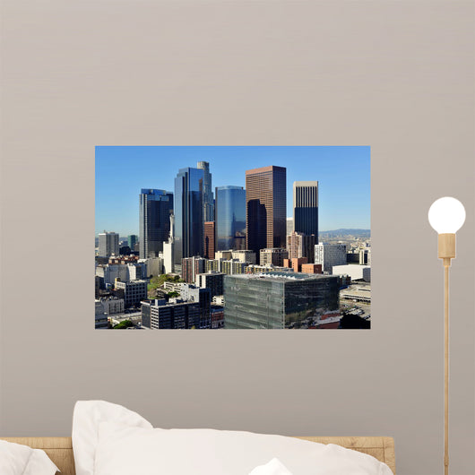 Downtown Los Angeles Cityscape Wall Decal
