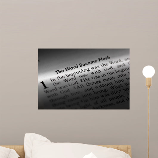 John 1 1 Word Wall Decal