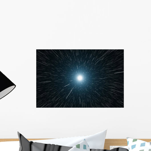 Stars Light Motion Space Wall Decal