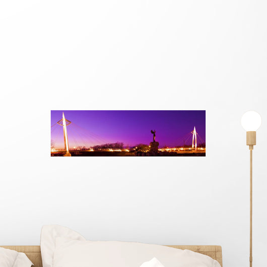 Keeper Plains Wichita Kansas Wall Decal