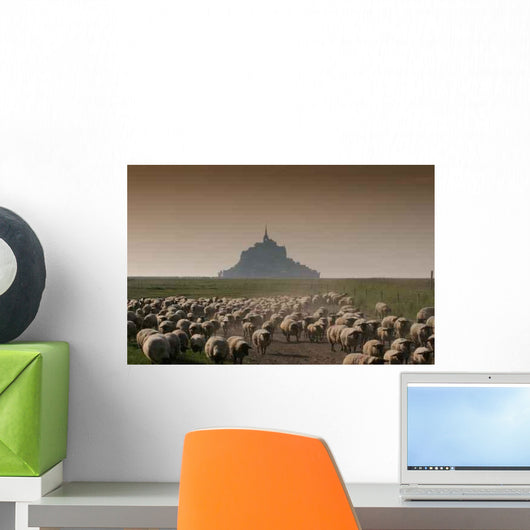 Mont Saint-michel Wall Decal