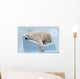 Sleepy Polar Bear Wall Decal