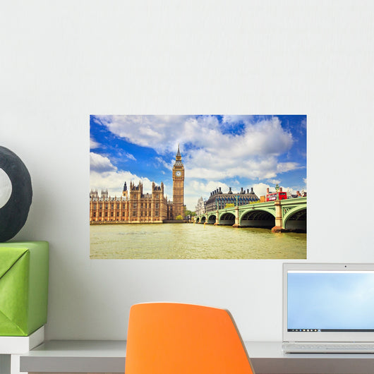 Big Ben and Westminster Wall Decal