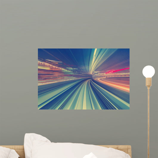 High Speed Tokyo Monorail Wall Decal