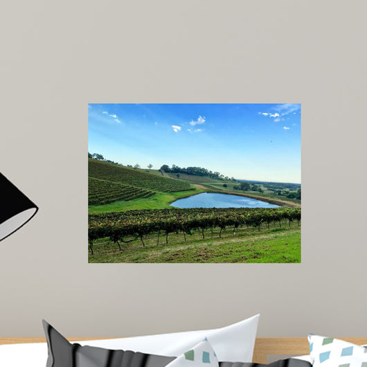 Heart Shaped Lake Hunter Wall Decal