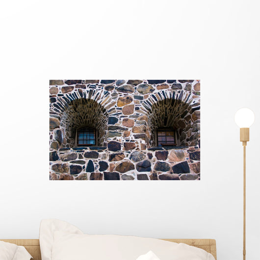 Northern Castle Windows Goteborg Wall Decal