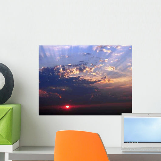Sunset Wall Decal Design 7