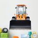 New Yellow Construction Digger Wall Decal