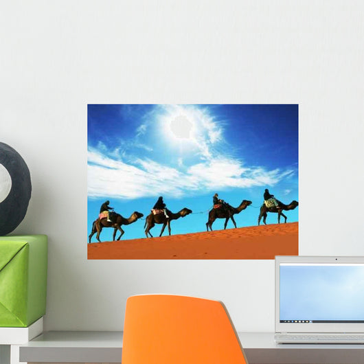 Caravan Sahara Desert Wall Decal Design 1