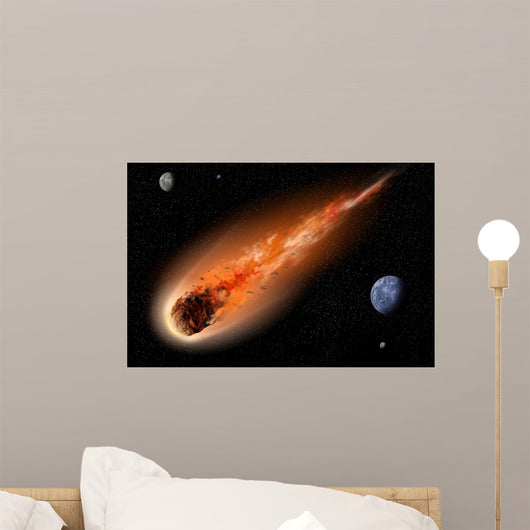 Asteroid Space Wall Decal