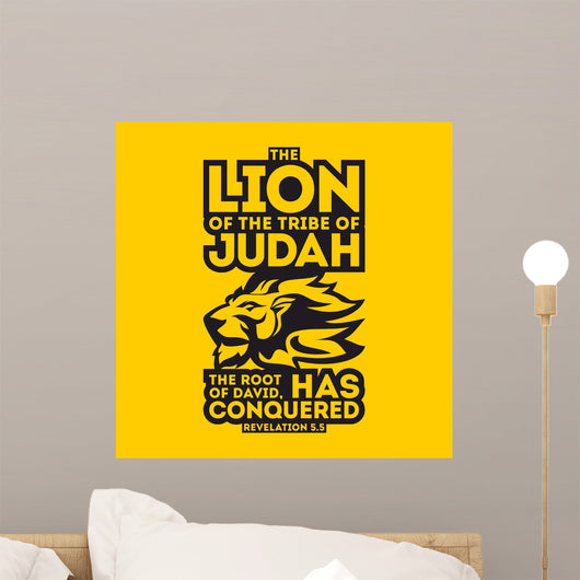 Lion Judah Wall Decal