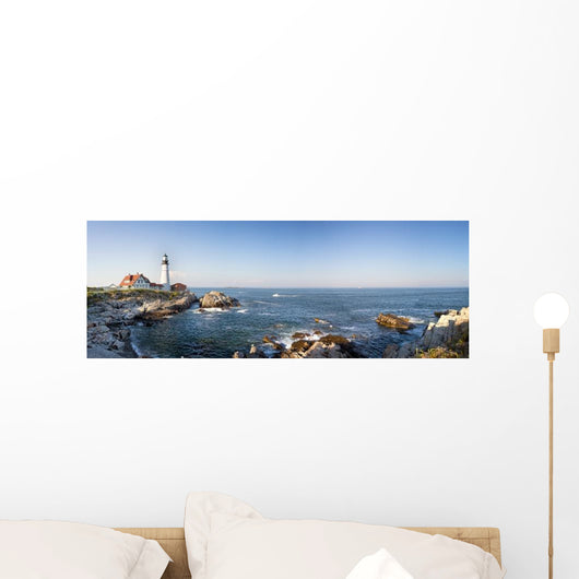 Portland Head Lighthouse Panorama Wall Decal