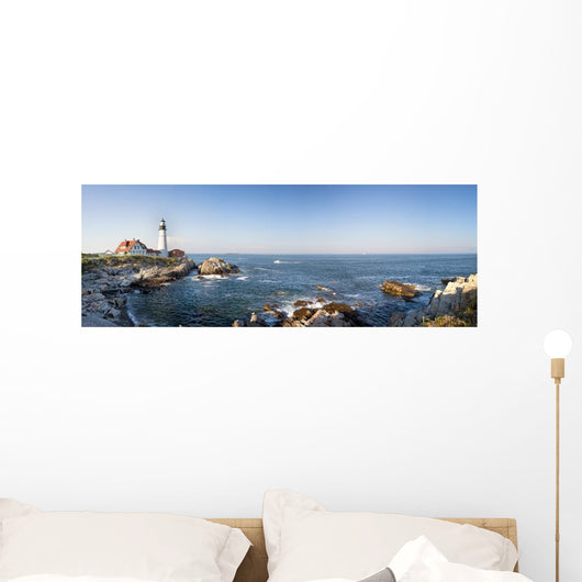 Portland Head Lighthouse Panorama Wall Decal