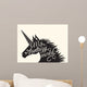 Silhouette Unicorn Wall Decal