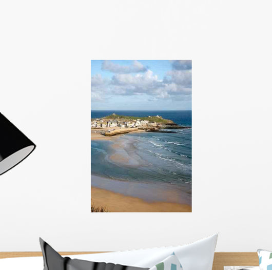 St Ives Low Tide Wall Decal