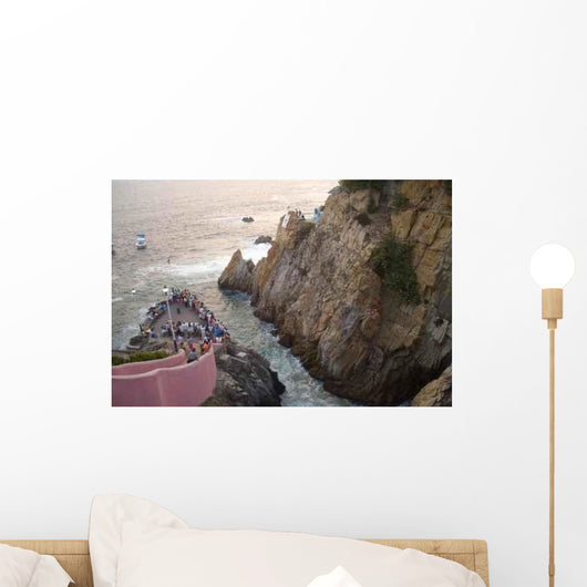 Acapulco Cliff Divers Wall Decal