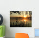 Dawn Summer Morning Lake Wall Decal
