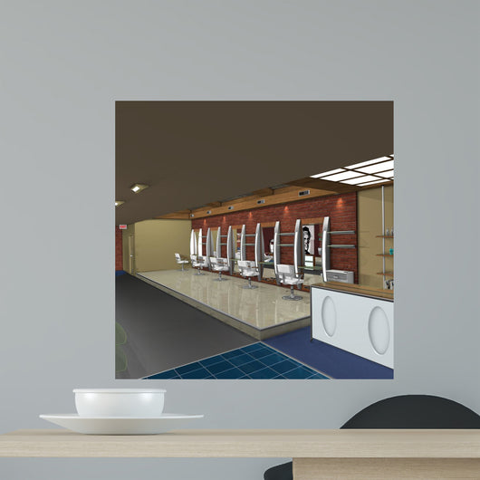 Hair Salon Wall Decal