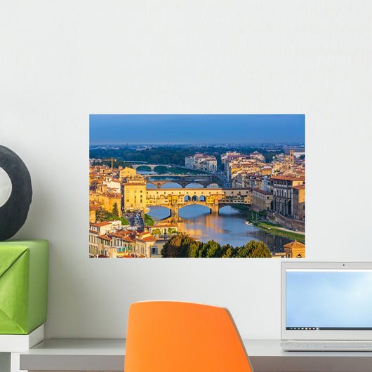 Arno River Ponte Vecchio Wall Decal