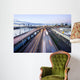 Traffic City Road through Portland Wall Decal