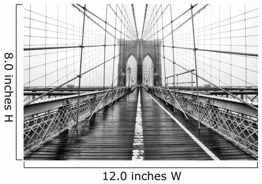 NYC Brooklyn Bridge Wall Decal
