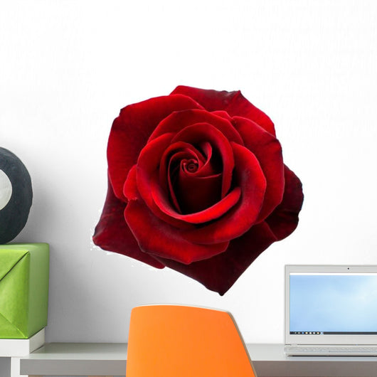 Red Rose Wall Decal