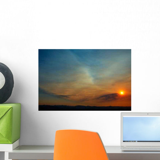 Montana Sunrise Wall Decal