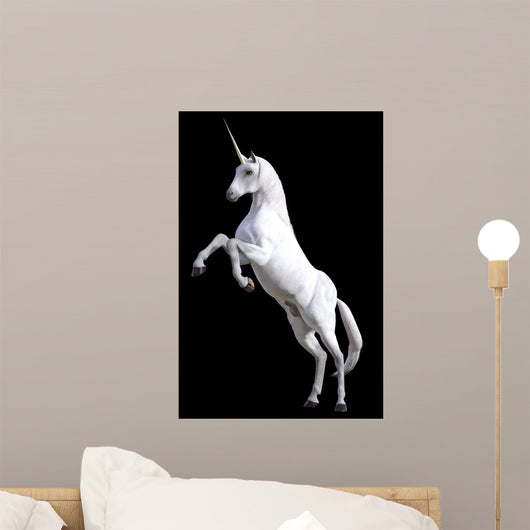 Rearing Unicorn Wall Decal