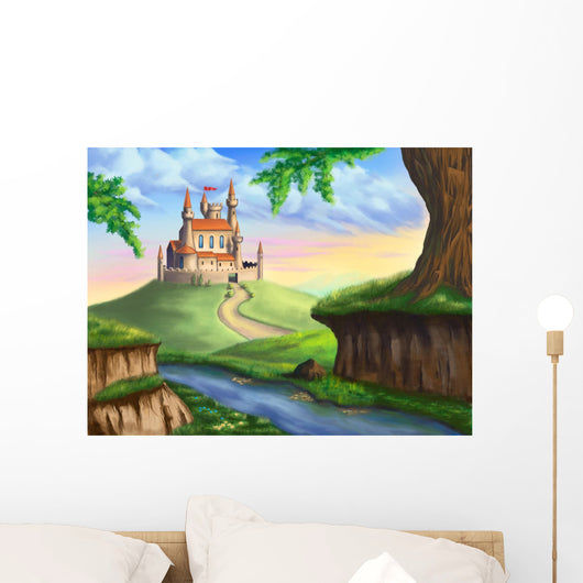 Fantasy Castle Wall Mural