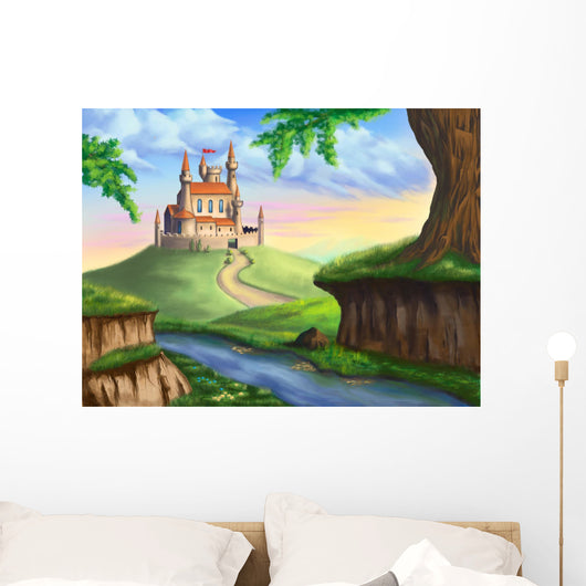 Fantasy Castle Wall Mural
