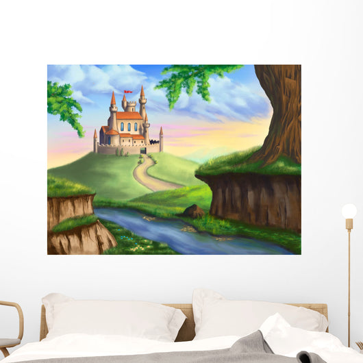 Fantasy Castle Wall Mural