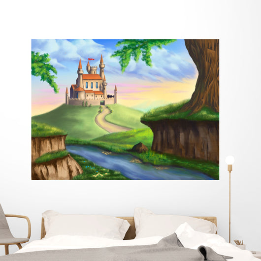 Fantasy Castle Wall Mural