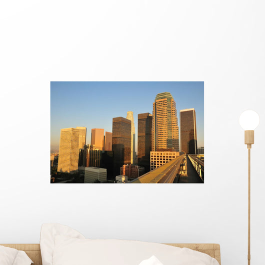 Skyscrapers at Sunset Wall Mural