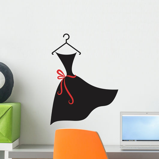 little black dress Wall Decal