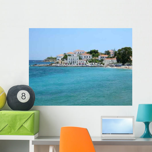 Spetses Town Wall Decal