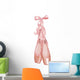 Pink Ballet Slippers Wall Decal